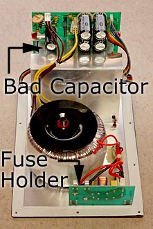 Klipsch iFi Board<br>With Bad Capacitor