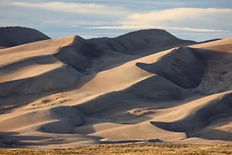 Sand Dunes In The Afternoon