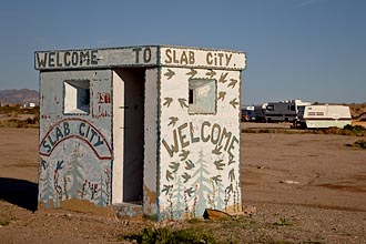 Slab City Welcome Station