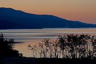 Dawn at Lake Sherburne